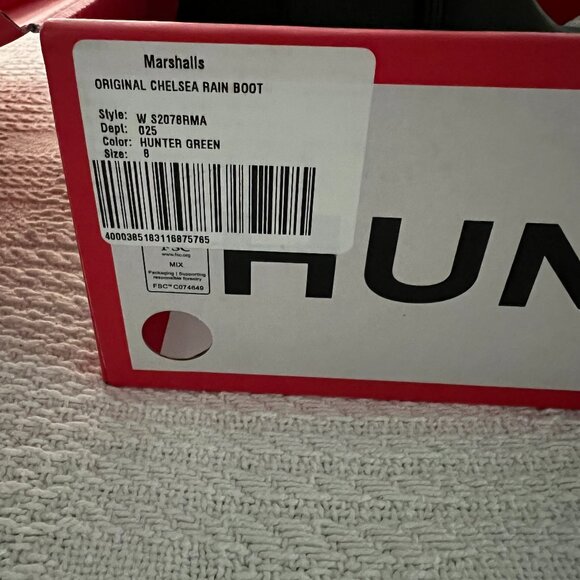 Hunter Women's Rubber Rain Boots - Picture 4 of 5